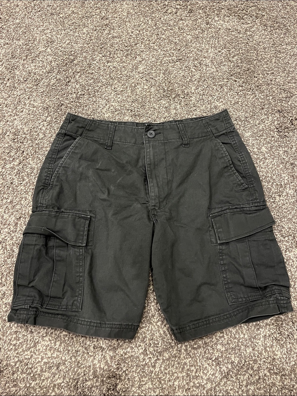 Classic Grey Men’s Cargo Shorts